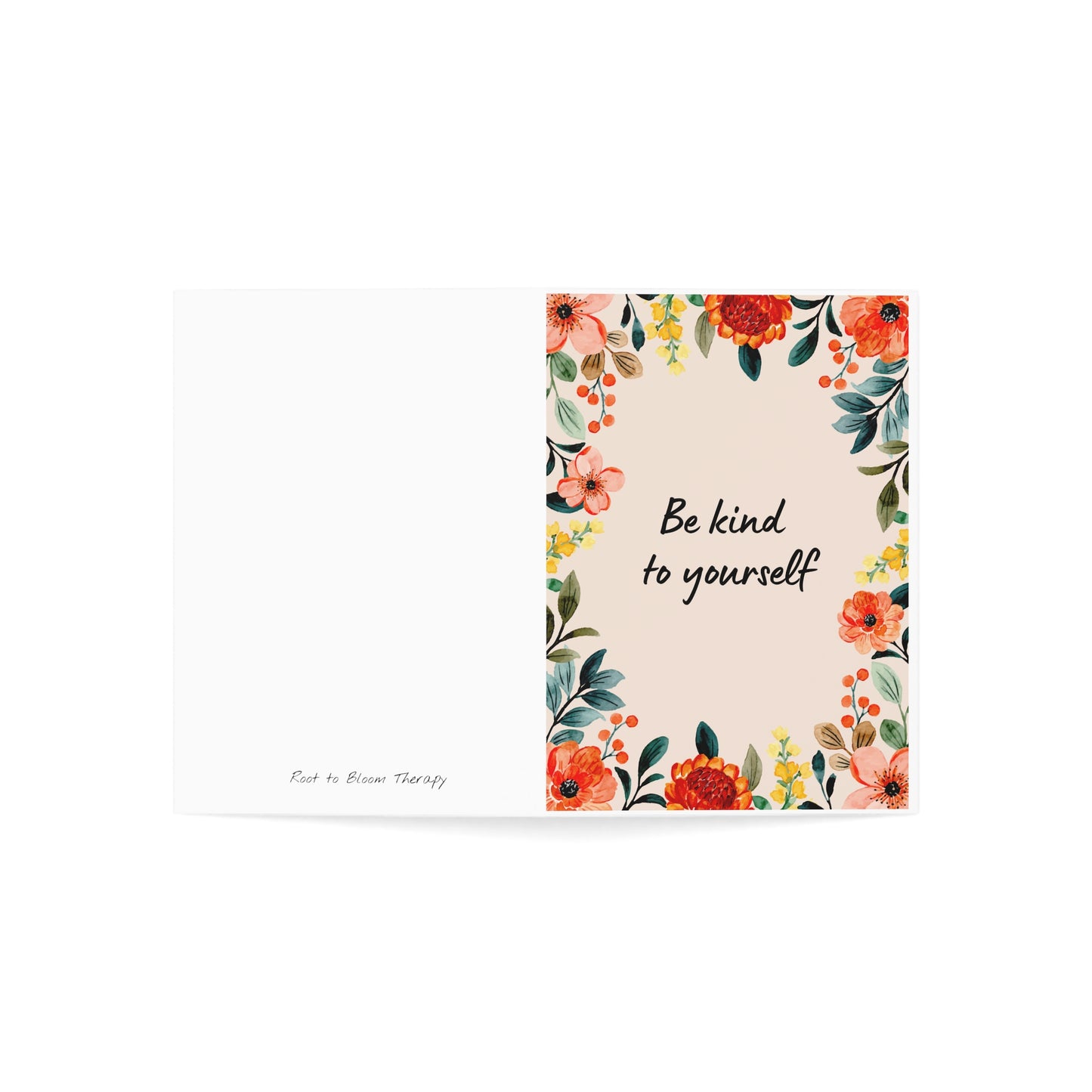 Be Kind To Yourself Greeting Cards (1, 10, 30, and 50pcs)