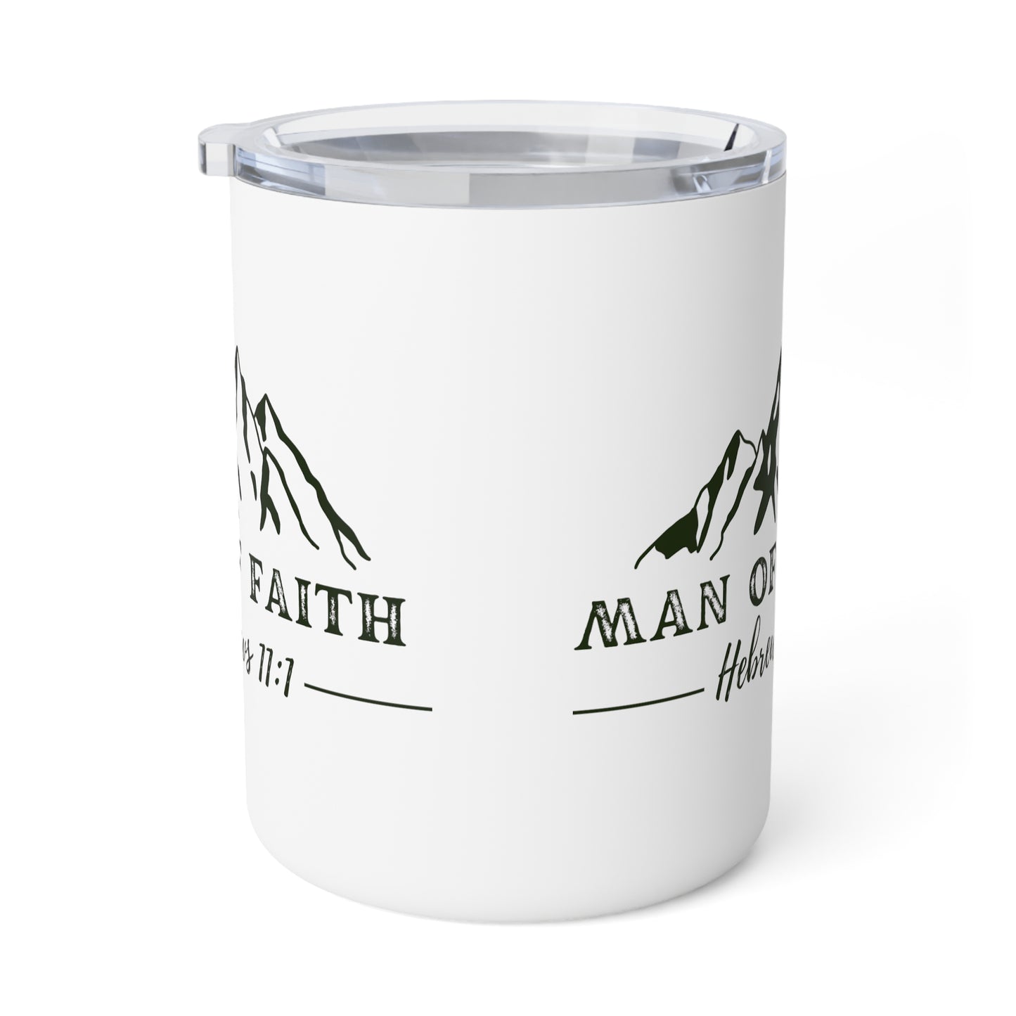 Man of Faith Insulated Coffee Mug, 10oz