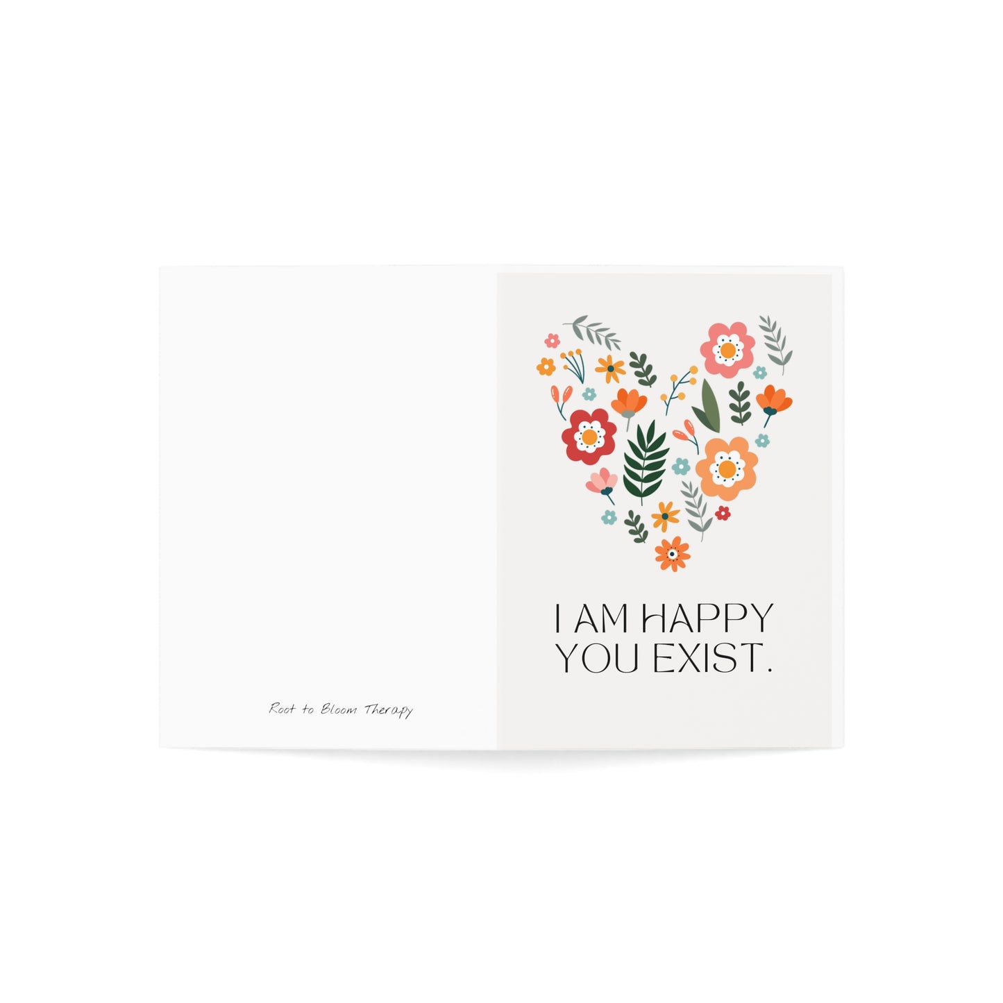 I am Happy You Exist- Greeting Cards (1, 10, 30, and 50pcs)