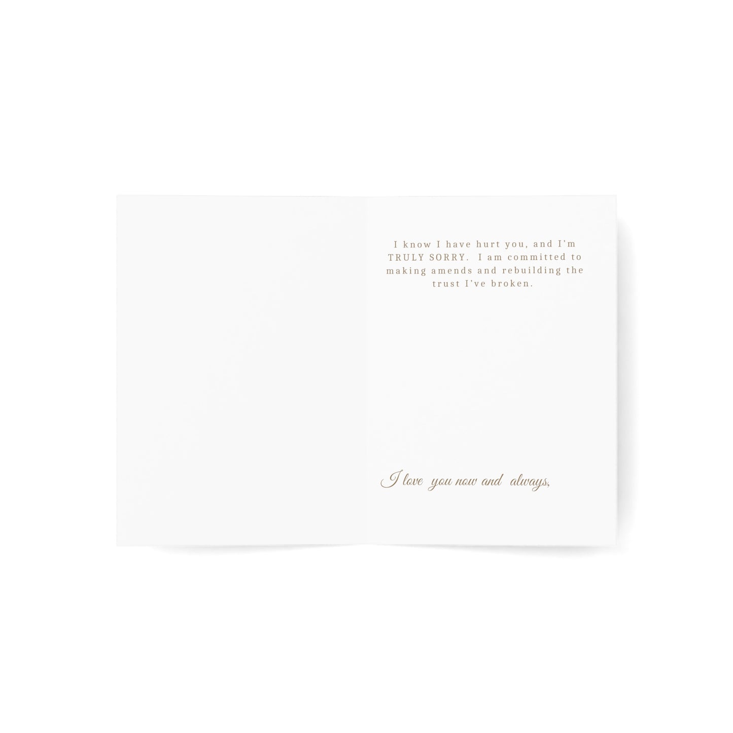 To Wife - Betrayal Anniversary Card