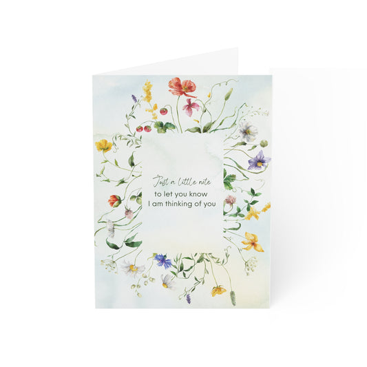 Just a note - Greeting Cards (1, 10, 30, and 50pcs)